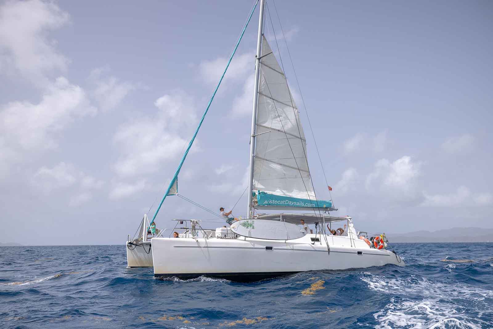 charter sailboat in tortola